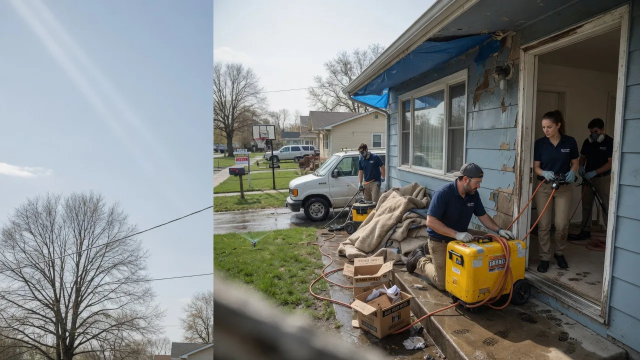Basement Flood Cleanup in Bristow, VA near me